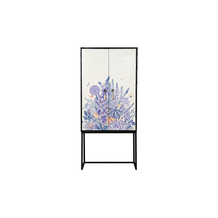 Ophelia & Co. Vernie 75Cm Wide Pine Solid Wood Highboard Wayfair.co.uk